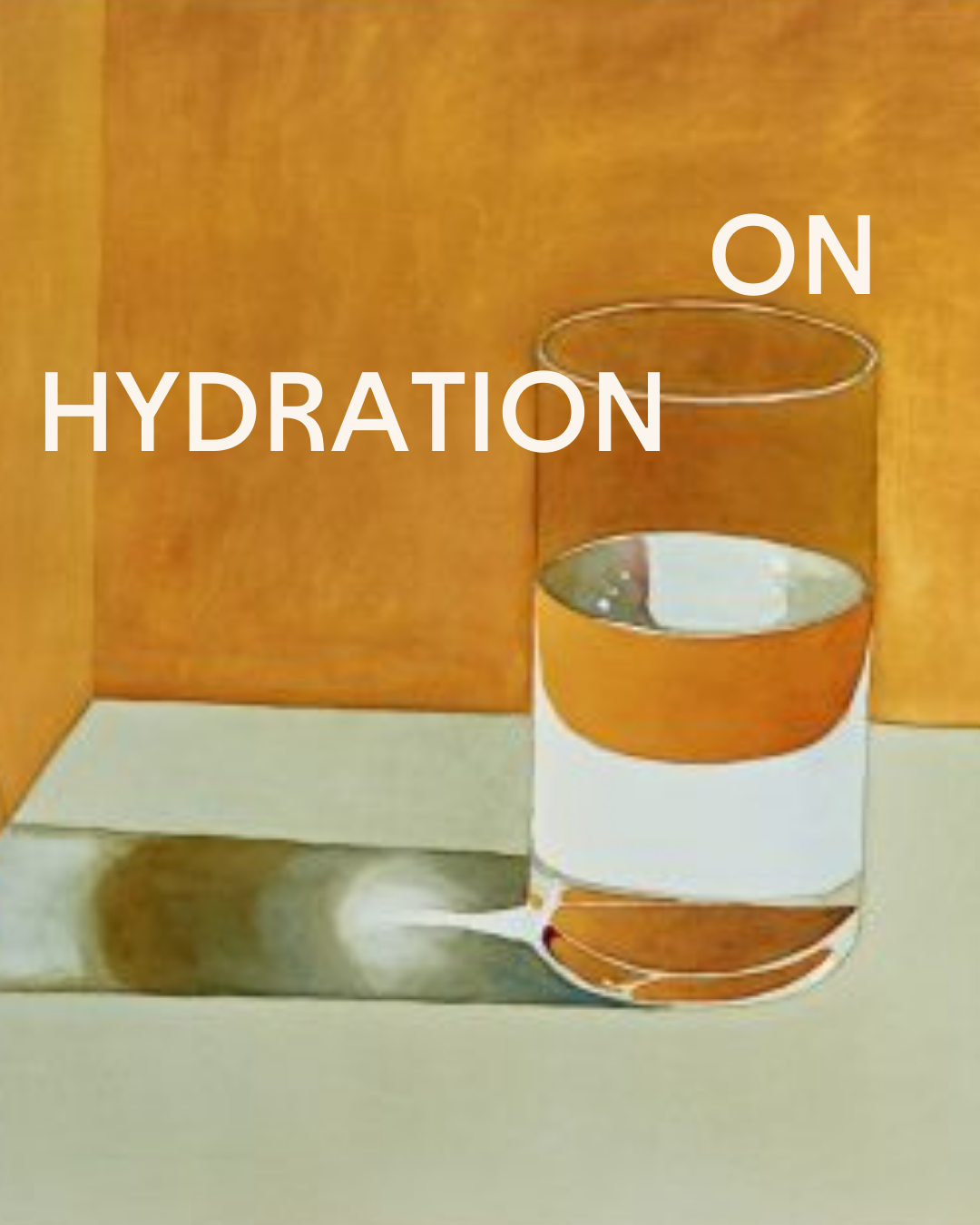 On Hydration