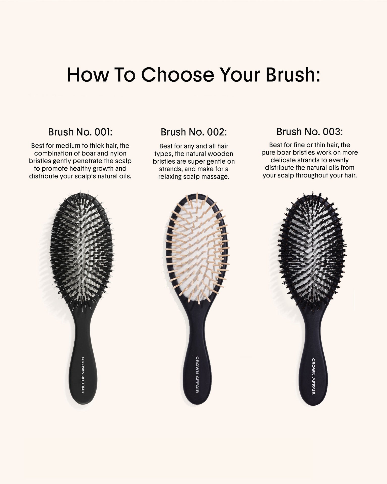 Good quality store hair brush