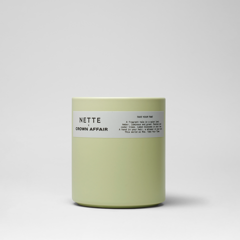 Nette x Crown Affair Take Your Time Scented Candle